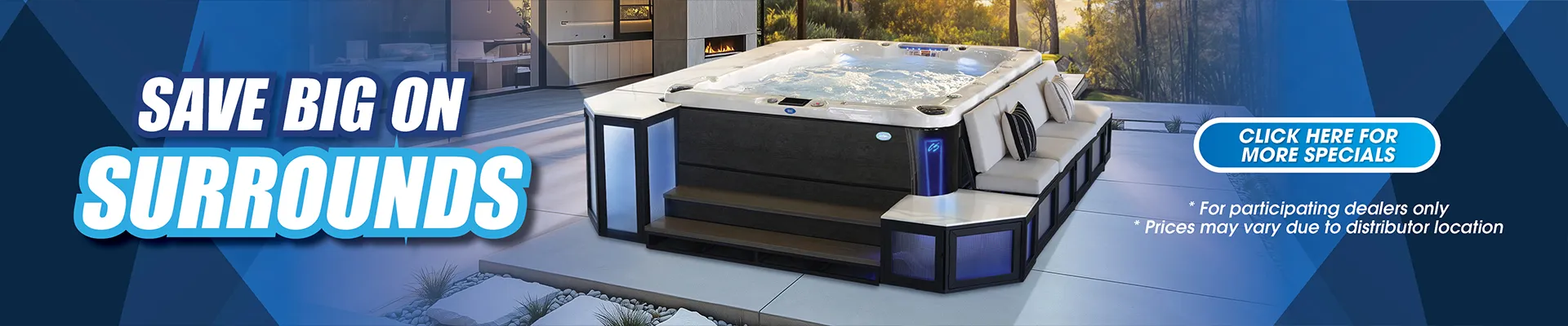 Calspas hot tub being used in a family setting - Rocky Mountain