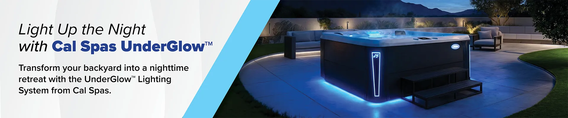 Calspas hot tub being used in a family setting - Rocky Mountain